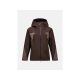 Kurtka damska PEAK PERFORMANCE W Ridge Hipe Ace 3L Shell Jacket kolor brązowy