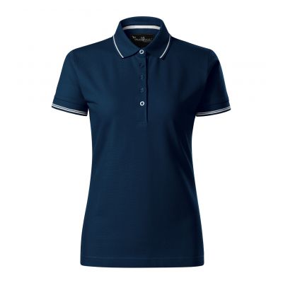 3. Koszulka polo Malfini Perfection plain W MLI-25302 granatowy