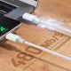 5. Kabel Ugreen US264 60518 USB-C / USB-C PD QC AFC 1m - biały