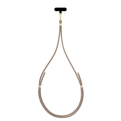 2. Smycz do smartfona 3mk EasyClip Elite - beżowa