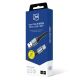 12. Kabel 3mk Hyper Cable N-SERIES USB-A / USB-C 2m 9V/2A 18W / czarny