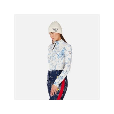 4. Bluza damska ROSSIGNOL W JCC BOOSTER HZ biała