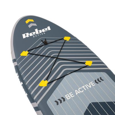 8. Deska SUP REBEL ACTIVE pompowana 244x76x10, zestaw