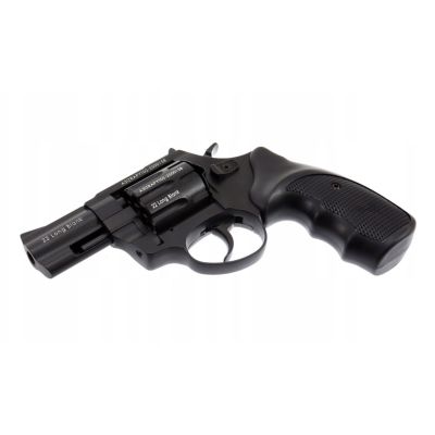 3. Rewolwer hukowy alarmowo sygnałowy ZORAKI R1-K6L BAS lufa 2,5" kal. .22 Long Blank czarny (R1256BMP-BAS)