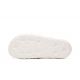 11. Klapki damskie/męskie adidas Adilette 22  Crystal White z wygodną profilowaną podeszwą białe (HQ4672)