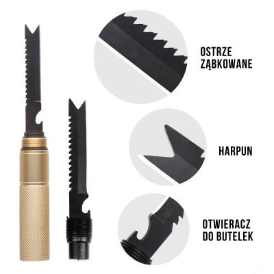 16. MACGYVER SAPERKA TAKTYCZNA 14 W 1  MULTITOOL 102277
