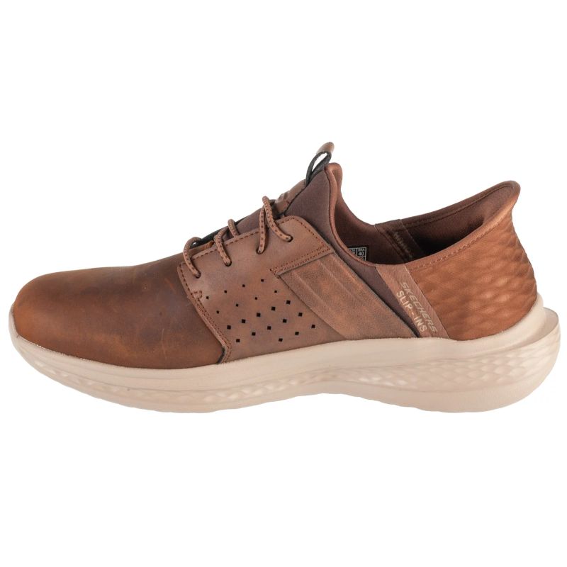 2. Skechers Slip-Ins: Slade - Zachary 210828-CDB Brązowe 40