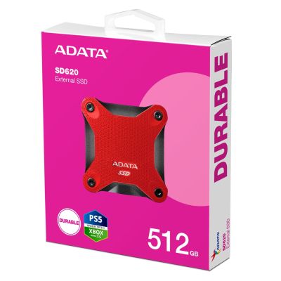 2. ADATA DYSK SSD SD620 512GB RED