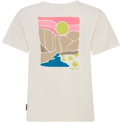 2. T-Shirt damski PROTEST PRTSoap biały