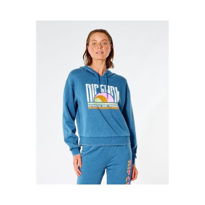 5. Bluza RIP CURL Wave Shapers Hood - niebieski