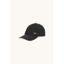 Paul&Shark męska czapka z daszkiem czarna 99317100-11, logo front