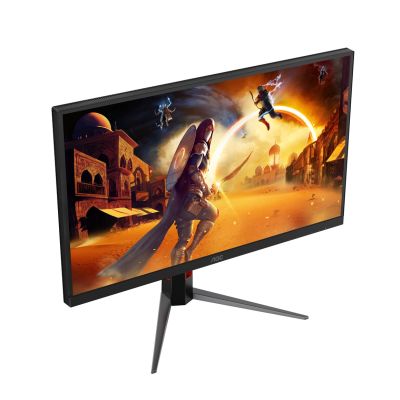 16. AOC G4 U27G4XM monitor komputerowy 68,6 cm (27") 3840 x 2160 px 4K Ultra HD LED Czarny, Czerwony