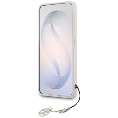 4. Etui Guess 4G Classic Logo Charm MagSafe na Samsung Galaxy S26 - różowe