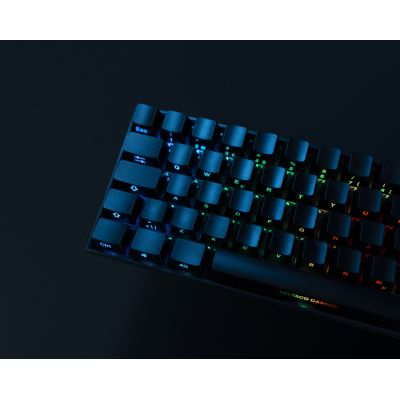 3. Deltaco Gaming GAM-100-DE klawiatura USB + RF Wireless + Bluetooth QWERTZ Niemiecki Czarny