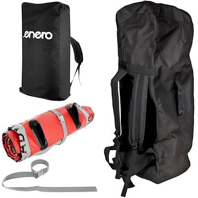 7. ZESTAW - DESKA SUP 150KG DMUCHANA ENERO 320x81x15CM SHARK