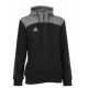 3. Bluza Select Oxford Zip Hoodie Women czarno/ szara