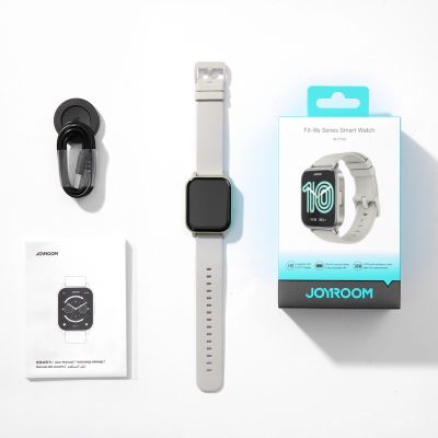 8. Smartwatch Joyroom Fit-Life JR-FT3S z funkcją odbierania połączeń - kolor tytanowy