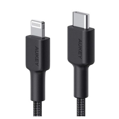 4. AUKEY CB-CL03 NYLONOWY KABEL USB C-LIGHTNING 2M PD