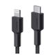 4. AUKEY CB-CL03 NYLONOWY KABEL USB C-LIGHTNING 2M PD