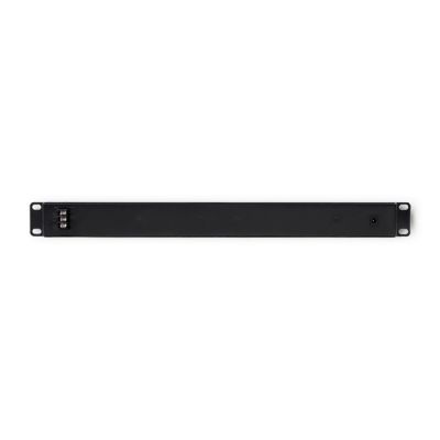 3. QOLTEC PATCH PANEL RACK | 48V | 24 PORTY | PASSIVE POE INJECTOR | CZARNY