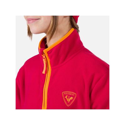 3. Bluza Rossignol Jr Strawpile Fleece Hz czerwony