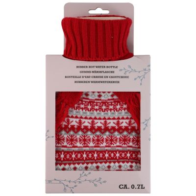 9. TERMOFOR GUMOWY W POKROWCU ALPINA 0,7L NORDIC