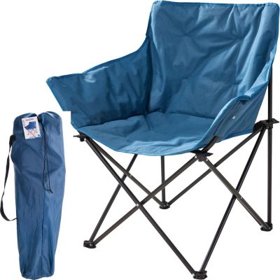 KRZESŁO FOTEL TURYSTYCZNE Z PODŁOKIETNIKAMI SKŁADANE REDCLIFFS