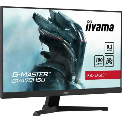 16. iiyama G-MASTER G2470HSU-B6 monitor komputerowy 60,5 cm (23.8") 1920 x 1080 px Full HD LCD Czarny