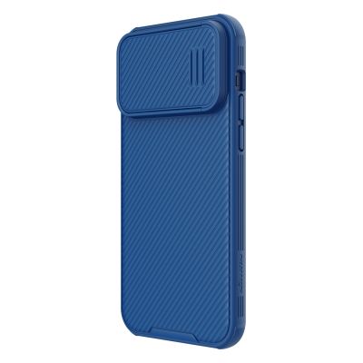 3. Nillkin CamShield S Case etui iPhone 14 Pro Max pancerny pokrowiec osłona na aparat niebieskie