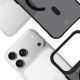 5. Etui 3mk Smoke MagCase na iPhone 17 Pro Max - czarne półprzezroczyste