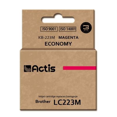 Actis KB-223M Tusz (zamiennik Brother LC223M; Standard; 10 ml; czerwony)