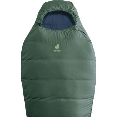 3. Deuter Orbit SL +5C/41F Dorosły Śpiwór typu mumia Tkanina, Polietylenosulfon (PES), Ripstop Zielony