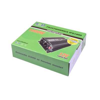 VOLT PRZETWORNICA VOLT POLSKA IPS-1000 12V / 230V 700/1000 W