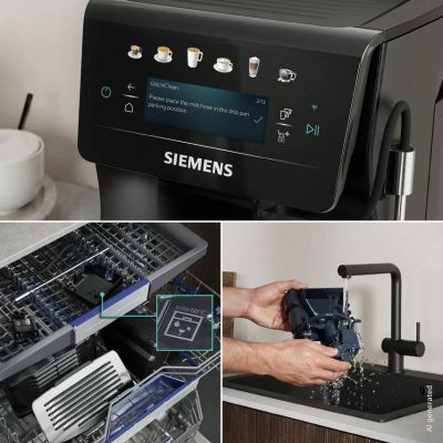 11. Ekspres ciśnieniowy Siemens EQ600 iAroma TP603E08 15bar