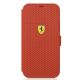 4. Etui Ferrari Off Track Perforated na iPhone 12 mini - czerwone