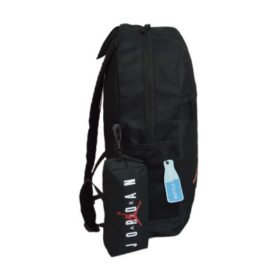 3. Plecak szkolny Air Jordan School Pencil Case Backpack Black + Piórnik - 9B0503-023