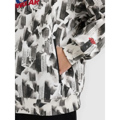 4. Bluza dresowa loose z kapturem męska 4F 4FRAW25TSWSM2569-91A