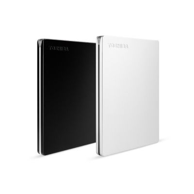 4. Toshiba Canvio Slim zewnętrzny dysk twarde 2 TB 2.5" Micro-USB B 3.2 Gen 1 (3.1 Gen 1) Srebrny