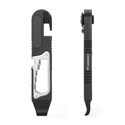 2. Zestaw kluczy Wozinsky WZK-L2 14w1 narzędzia rowerowe multitool imbusy łyżki do opon - czarny