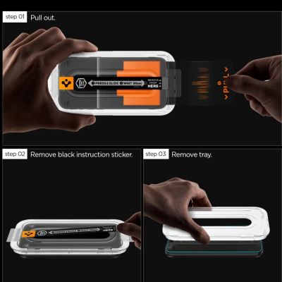 3. Szkło hartowane Spigen Glas.Tr "EZ FIT PRO" HD na Samsung Galaxy S25 FE