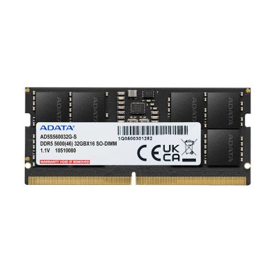 5. ADATA Premier moduł pamięci 16 GB 1 x 16 GB DDR5 262-pin SO-DIMM Korekcja ECC