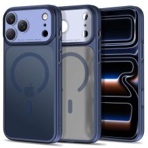Etui Tech-Protect MagPrime MagSafe CC na iPhone 18 Pro Max / 17 Pro Max - granatowe matowe