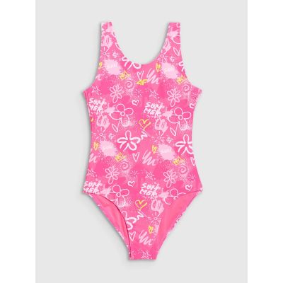 Dziewczęcy kostium kąpielowy jednoczęściowy 4F 4FJRSS25USWSF114-90A