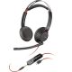 99. Słuchawki Poly Blackwire 5220 Stereo USB-C Headset +3.5mm Plug +USB-C/A Adapter 8X231AA