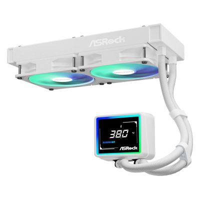 24. Chłodzenie ASRock Challenger White 240 Digital