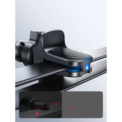 10. Joyroom uchwyt samochodowy do telefonu na nawiew kratkę wentylacyjną czarny (JR-ZS377)