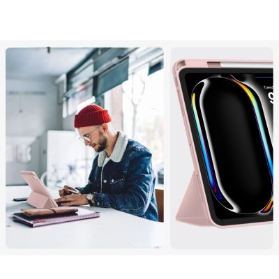 9. Etui Tech-Protect SC Pen na iPad Pro 13” 7 / 8 / 2024-2025 - różowe