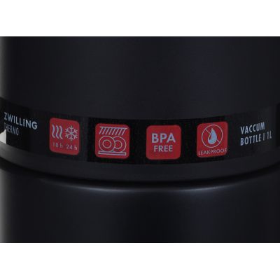 2. Termos z kubkiem ZWILLING Thermo 1 ltr czarny