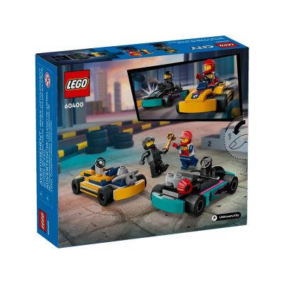 2. LEGO City 60400 Gokarty i kierowcy wyścigowi