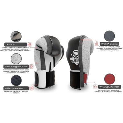 34. Rękawice bokserskie 10oz - Classic White - Origin Series